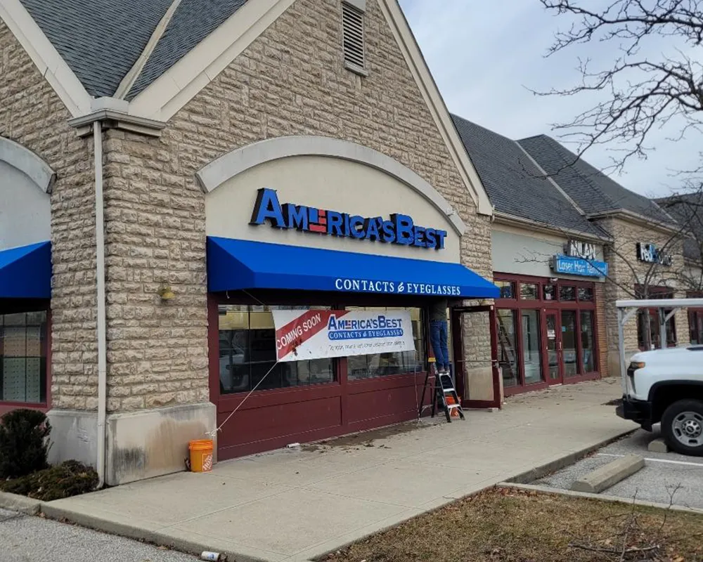 Awnings & Canopy Signage project example 2