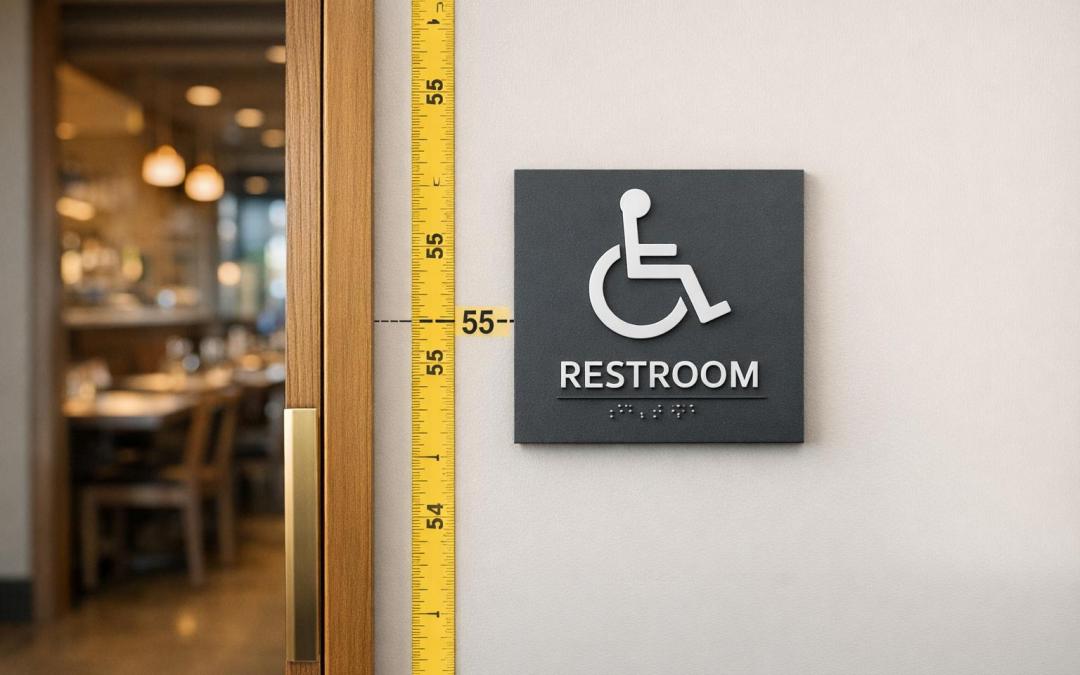 How to Ensure ADA Signage Compliance for Restaurants